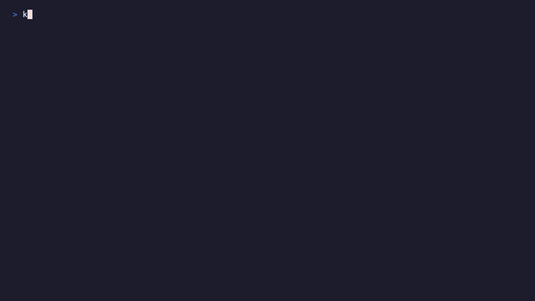 Terminal recording of the Kno quickstart: baseline, value, select, export, and report against the free fake agent
